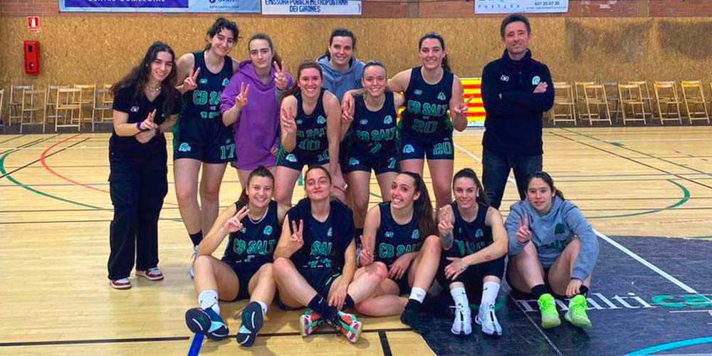 CB Salt puja a 2a Catalana femenina